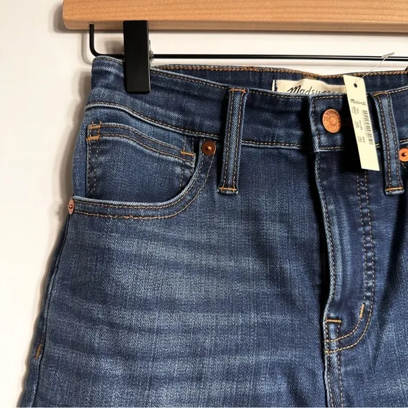 Madewell Curvy High Rise Skinny Jeans in Danny Wash